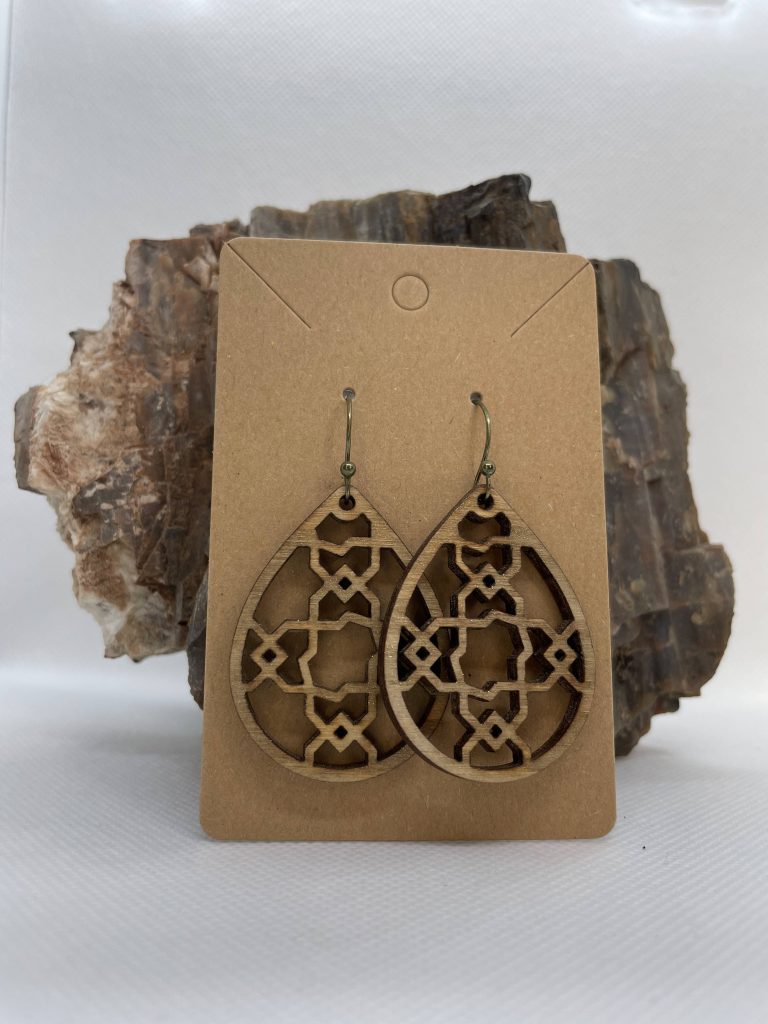 Laser Cut Earrings