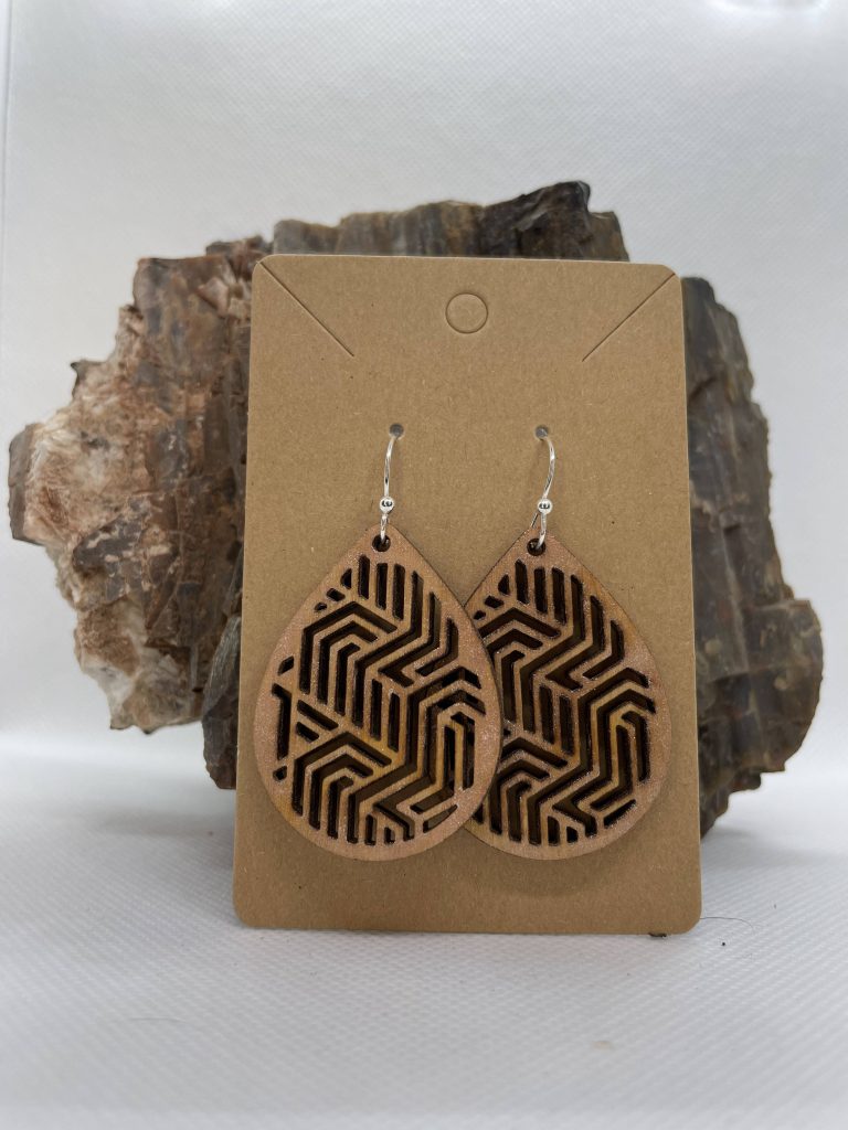 Laser Cut Earrings