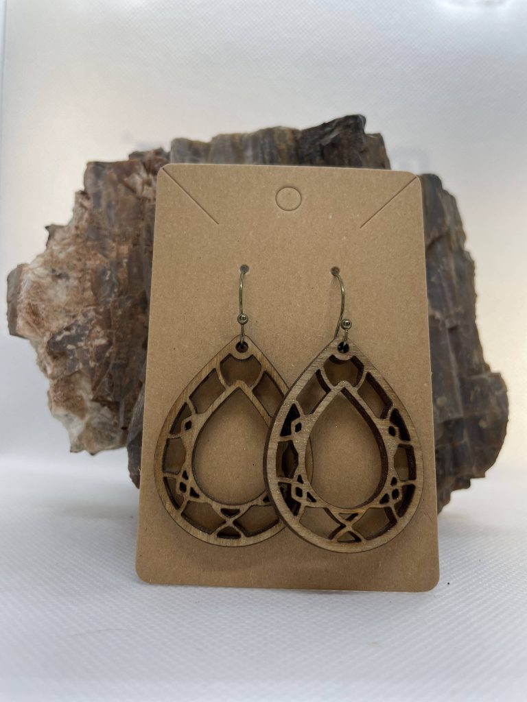 Laser Cut Earrings